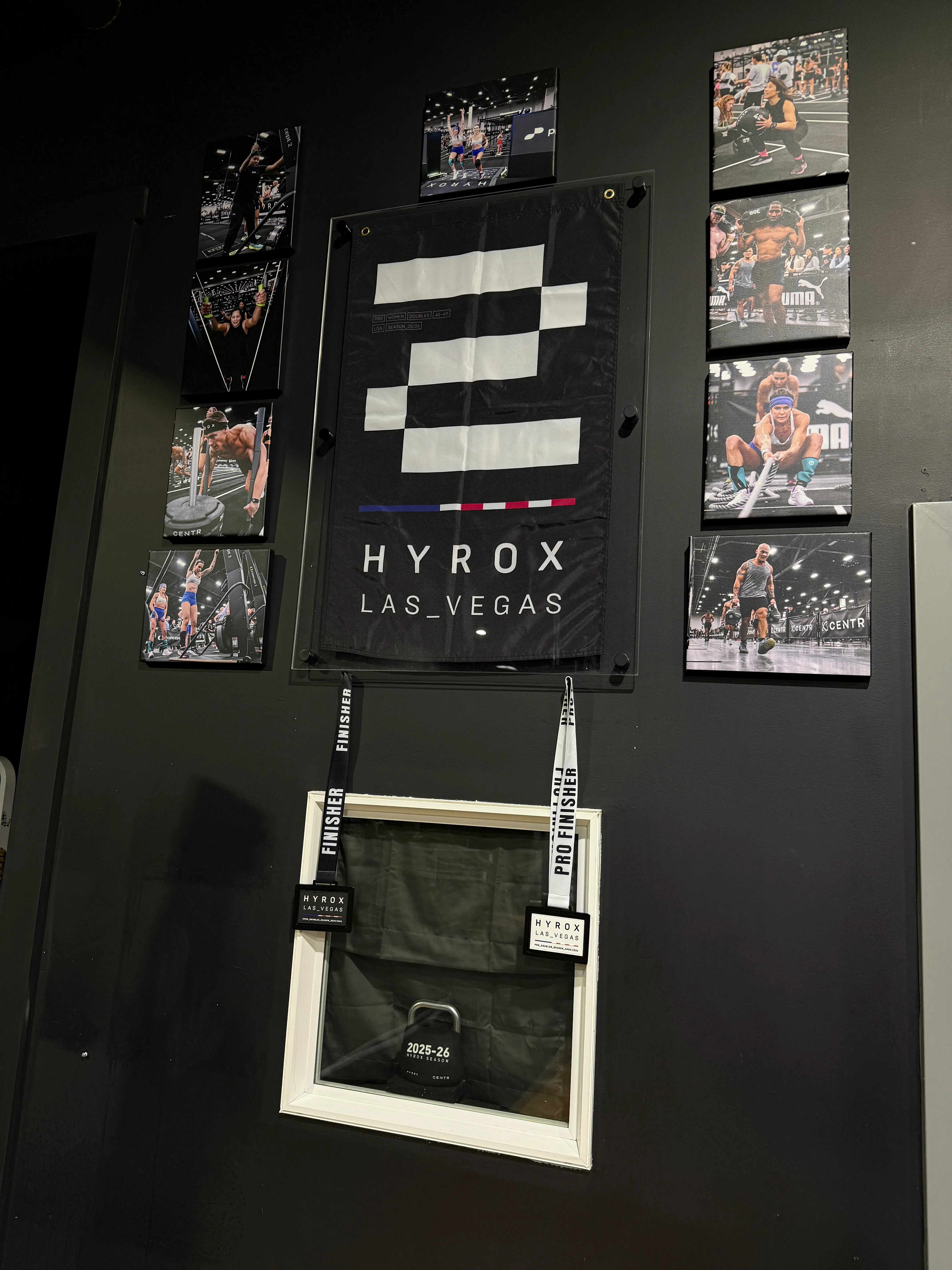 Training session inside The Hybrid Athlete Co.